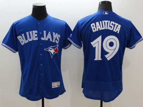 Toronto Blue Jays 19 Bautista Blue Jerseys