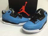 Perfect Air Jordan 3 Powder Blue