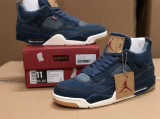 Authentic Nike Air Jordan 4 Levi Shoes