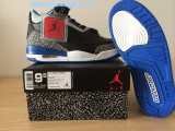 Perfect Air Jordan 3 Sport Blue