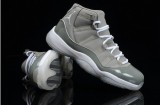 Air Jordan 11 Grey Perfect Shoes 02