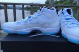 Authentic Air Jordan 11 Columbia update version