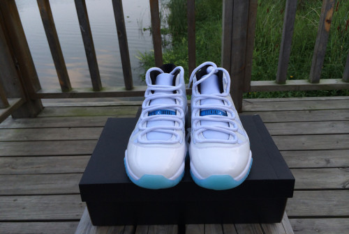 Authentic Air Jordan 11 Columbia update version