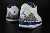 Authentic Air Jordan III True Blue 06