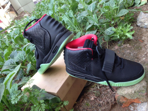 Final Version  Air Yeezy II Men Shoes (LACELOCK with II)