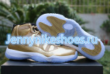Authentic Air Jordan 11 Gold PE