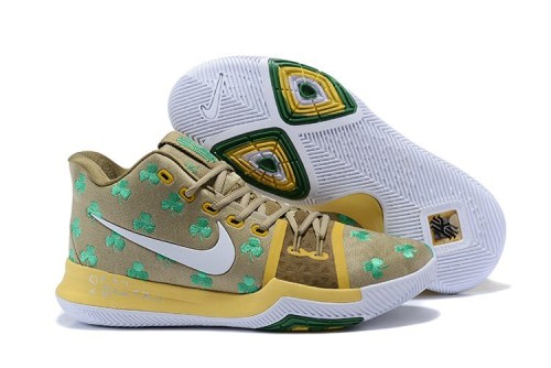 2017 Nike Kyrie 3 ‘Luck’ PE Gold and Green Shamrock