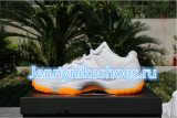 Authentic Air Jordan 11 low Citrus