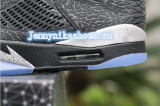 Authentic Air Jordan 3Lab5 “Metallic Silver”