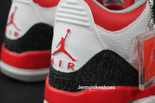 Authentic Air Jordan 3 Fire Red 02