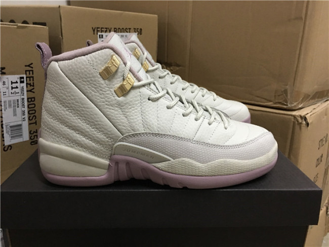 AJ12 Plum Fog GS Women Shoes
