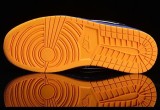 Authentic Air Jordan 1 Retro Low Black Yellow Purple
