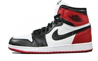 Authentic Air jordan I Retro Black Toe 03