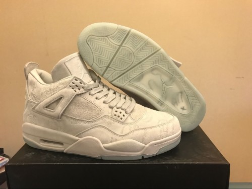 KAWS x Air Jordan 4 Cream