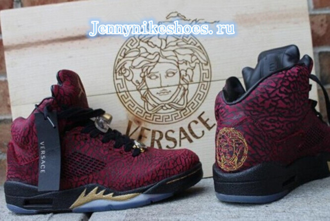 Authentic Air Jordan 5 3lab5 Versace