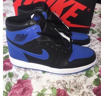 Air Jordan 1 Black & Blue 2017 Version Super Max quality