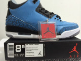 Perfect Air Jordan 3 Powder Blue