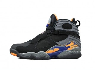 Authentic Air Jordan 8 Retro Phoenix Suns