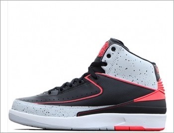 Authentic Air Jordan 2 Infrared Cement