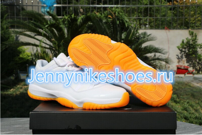 Authentic Air Jordan 11 low Citrus