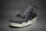 Authentic Air Jordan 4 Wool Men Shoes
