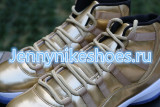 Authentic Air Jordan 11 Gold PE