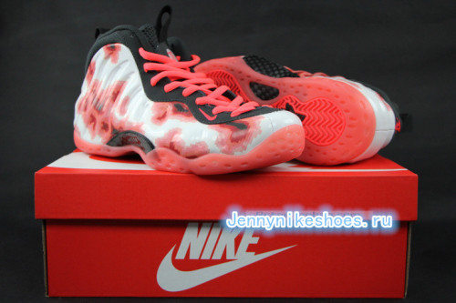 Authentic Air Foamposite One Thermal Map