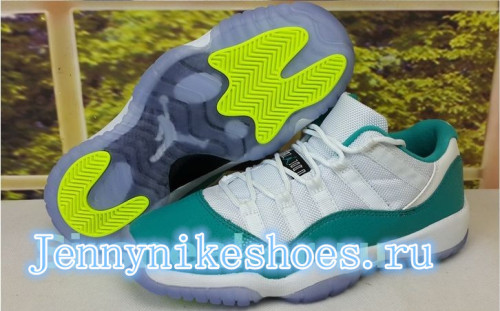 Authentic Air Jordan 11 Retro Low GS “Aqua”