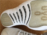 Authentic Michael Jordan 12 Shoes OVO White Gold