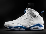 Authentic Air Jordan 6 sport blue