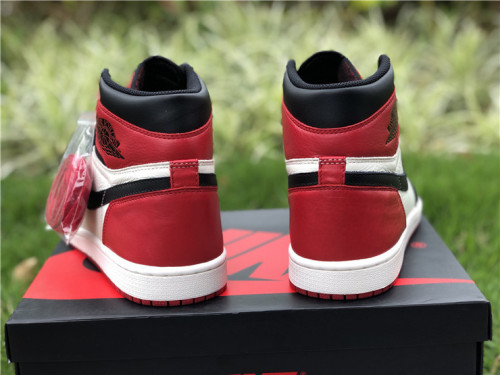 Air Jordan 1 Alternate Bred Toe 2018 Retro_