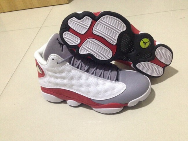 Super Max Perfect Air Jordan 13 Grey Toe