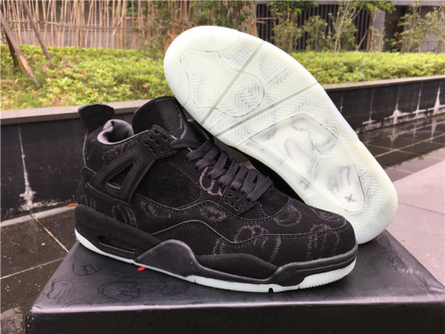 KAWS x Air Jordan 4 “Cool BLACK ”
