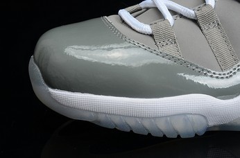 Air Jordan 11 Grey Perfect Shoes 02
