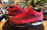 Perfect Jordan Flight Club 80′s Fire Red-Black-White