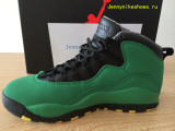 Custom Made Air Jordan 10 Oregon Duck