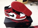 Super Max Perfect Air Jordan 1 White-Black-Red