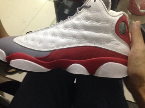 Super Max Perfect Air Jordan 13 Grey Toe