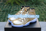 Authentic Air Jordan 11 Gold PE