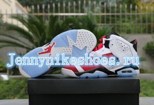 Authentic Air Jordan 6 GS Carmine