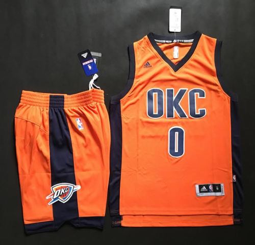 Oklahoma City Thunder 0 Orange Set