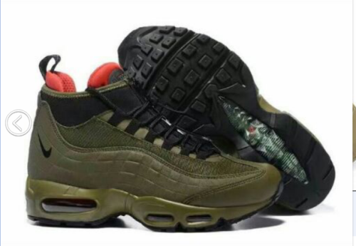 Air Max 95 High Shoes Olive Green