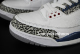 Authentic Air Jordan III True Blue 06