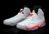 Authentic Air Jordan 6 White Infrared 23