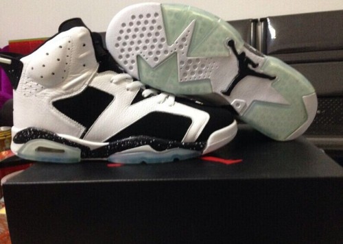 Super Perfect Jordan 6 Black White