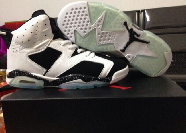Super Perfect Jordan 6 Black White