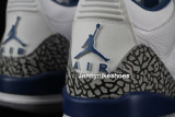 Authentic Air Jordan III True Blue 06