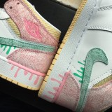 Air Jordan 1 Mid AJ1 Paint Drip