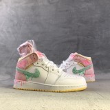 Air Jordan 1 Mid AJ1 Paint Drip
