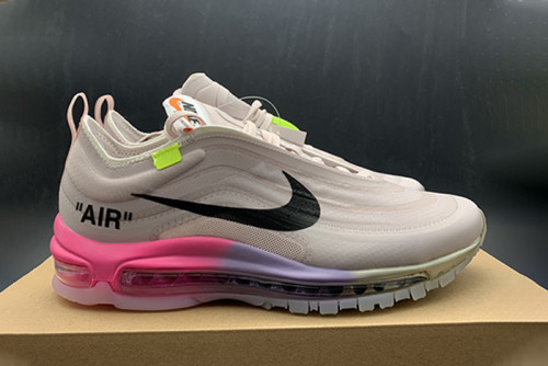  Nike Air Max 97 Rose Off White shoes 